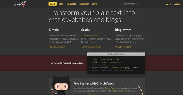 Kinh nghiệm tạo website cá nhân với Jekyll